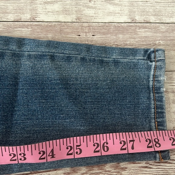 Wild Fable High Rise Skinny Medium Wash Distressed Jeans - Picture 11 of 12